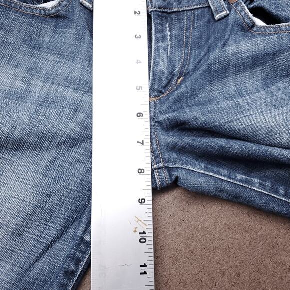 Joe's Jeans Wmns 28 Harvy Wash Distressed Honey Bootcut Designer Western Cowgirl - Picture 6 of 13